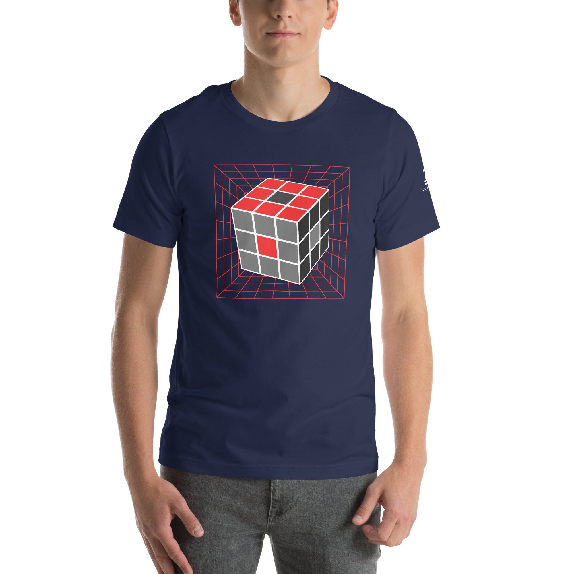 Cube Square Design Unisex t-shirt